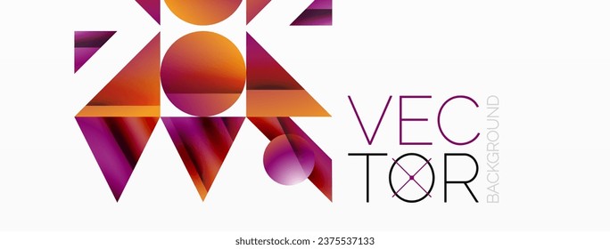 Assorted geometric shapes unite in a minimalistic abstract backdrop, offering a versatile canvas for contemporary design for digital designs, presentations, website banners, social media posts