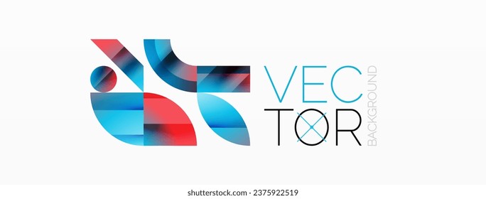 Assorted geometric shapes unite in a minimalistic abstract backdrop, offering a versatile canvas for contemporary design for digital designs, presentations, website banners, social media posts