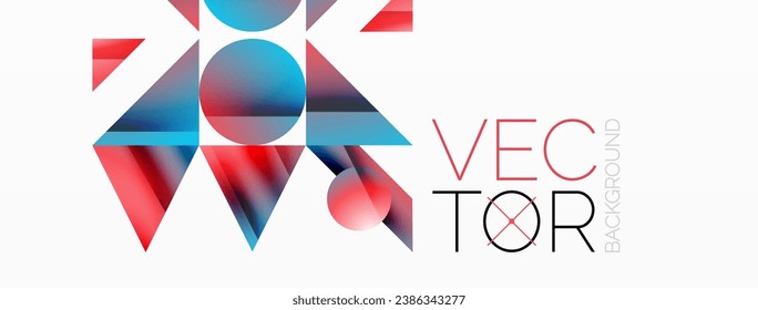 Assorted geometric shapes unite in a minimalistic abstract backdrop, offering a versatile canvas for contemporary design for digital designs, presentations, website banners, social media posts