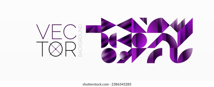 Assorted geometric shapes unite in a minimalistic abstract backdrop, offering a versatile canvas for contemporary design for digital designs, presentations, website banners, social media posts