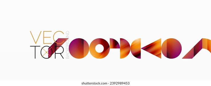 Formas geométricas variadas se unen en un fondo abstracto minimalista, ofreciendo un lienzo versátil para el diseño contemporáneo para diseños digitales, presentaciones, banners de sitios web, publicaciones en medios sociales