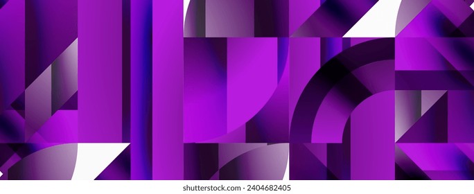 Assorted geometric shapes unite in a minimalistic abstract backdrop, offering a versatile canvas for contemporary design for digital designs, presentations, website banners, social media posts