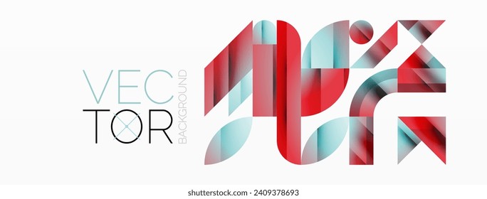 Assorted geometric shapes unite in a minimalistic abstract backdrop, offering a versatile canvas for contemporary design for digital designs, presentations, website banners, social media posts