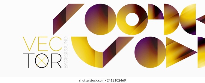 Gestaltete geometrische Formen vereinen sich in einer minimalistischen abstrakten Umgebung und bieten eine vielseitige Leinwand für zeitgenössisches Design für digitale Designs, Präsentationen, Website-Banner, Social-Media-Posts