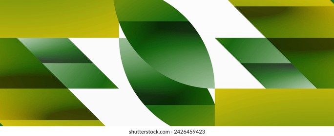 Assorted geometric shapes unite in a minimalistic abstract backdrop, offering a versatile canvas for contemporary design for digital designs, presentations, website banners, social media posts