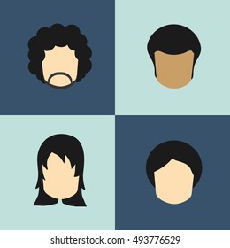 assorted people icons image 