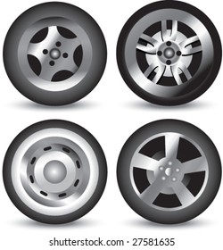 assorted tires