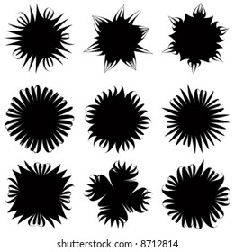 Assorted vector graphic dingbats