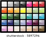 An assortment of 35 colors