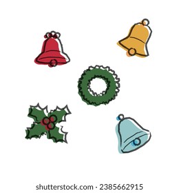An assortment of holiday ingredients
