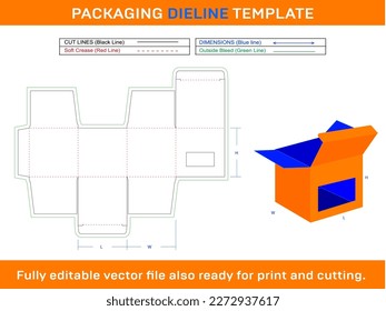 Assortment Pillar Candle Box Dieline Templat