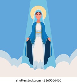 The Assumption of Mary, design