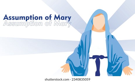 assumption of mary vector background