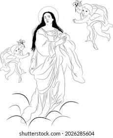 Assumption of Mother Mary outline