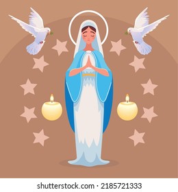 Assumption Of Virgin Mary Blessed, Design