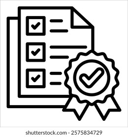 Assurance Icon Element For Design
