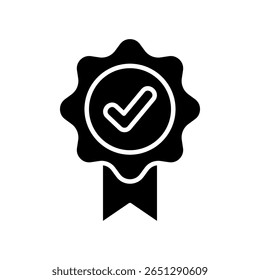 Assurance Icon Line Vector Illustration
