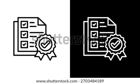 Assurance With Icon Set Design