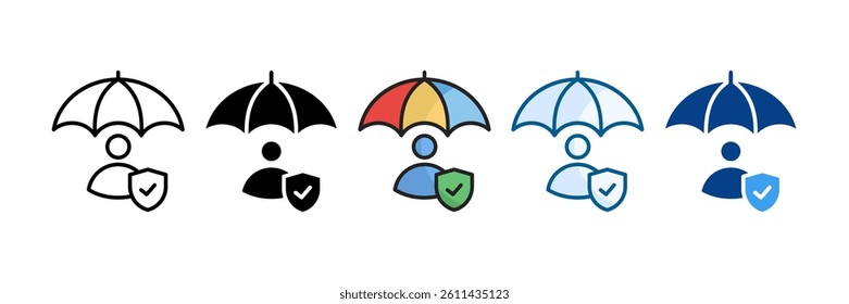 Assurance Icon Set Multiple Style Collection