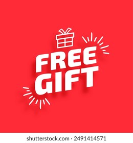 assured free gift offer template win and save big vector