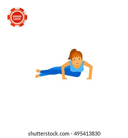 Astavakrasana Pose Icon