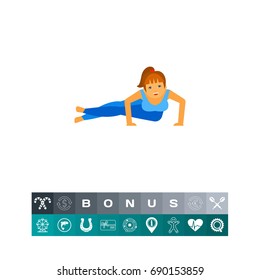 Astavakrasana Pose Icon