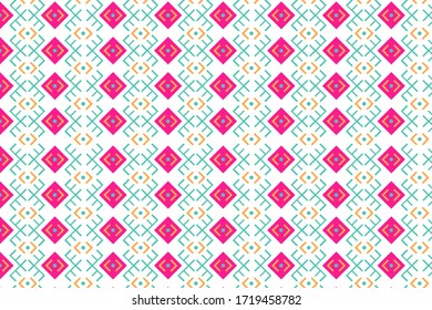 astec and navajo style pattern, ethnic elements, repeated vector illustrations for your fabric and art work.