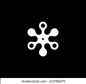 Asterisk Chain, Vector Abstract Logo