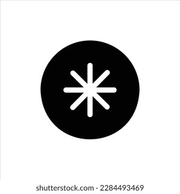Sternsymbol mit isoliertem Vektorgrafik und transparentem Hintergrund.