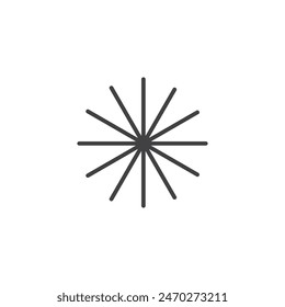 Asterisk icons. Password or passcode asterisk vector.