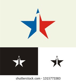 An Asterisk Logo With Number 1 In It And Each Right And Left Side Forms An Arrow