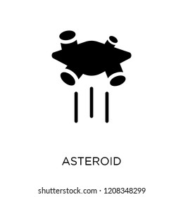 Asteroid icon. Asteroid symbol design from Astronomy collection.