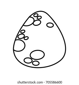 asteroid meteorite rock space orbiting