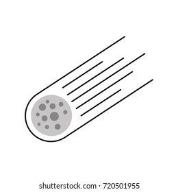 asteroid rock falling science meteorite nature