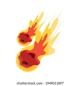 asteroids falls natural disaster isolated