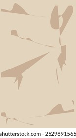 Asthetic backrounds, beautiful scribbled light brown illustration background