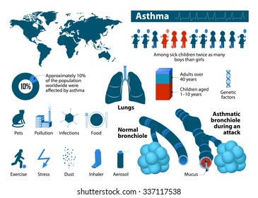 3,191 Infographic Asthma Images, Stock Photos & Vectors 