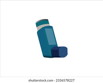 Asthma inhaler vector icon symbol isolated on white background Stock Vector Image and  Art, Inhaler for asthma and other respiratory diseases Vector Image