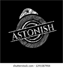 Astonish on blackboard