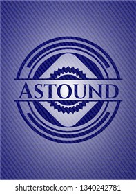 Astound with jean texture