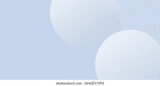Astract blue background with circle elements. Digital technology gradient