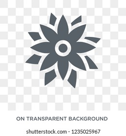 Astrantia icon. Trendy flat vector Astrantia icon on transparent background from nature collection. 
