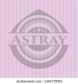 Astray retro pink emblem