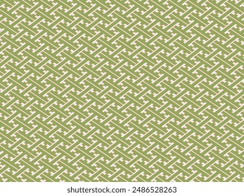 Astringent pattern pattern with Japanese motifs