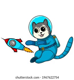 Astro animal vector illustration design 