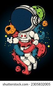 ASTRO AND THE OCTOPUS TENTACLE