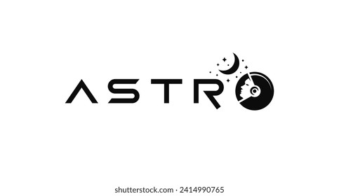 Astro wordmark company logo design.