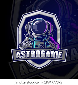 Astrogame Vector Logo Template