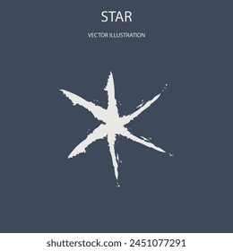 Astrological designations, aspects for astrologer. the meaning of the planets, study of astrology. Vector pictogram elements constellation illustration for ancient alchemy: star