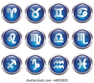 astrological icon set